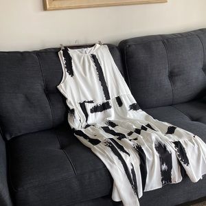 Sleeveless Lined Summer Dress, size XL - 14/16